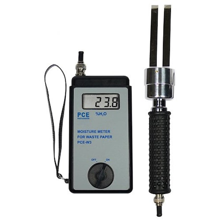Pce Instruments Waste Paper Moisture Analyzer, 6 to 30% Moisture Content PCE-W3